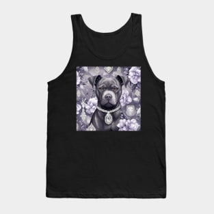 Staffy pattern Tank Top